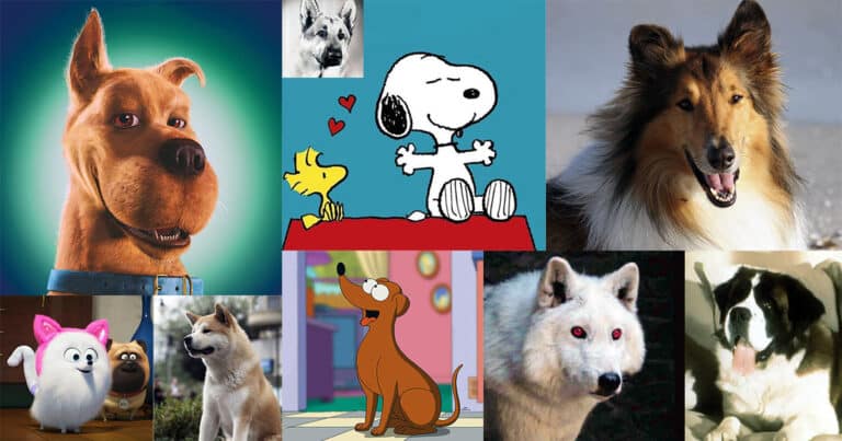 Most famous dogs on TV