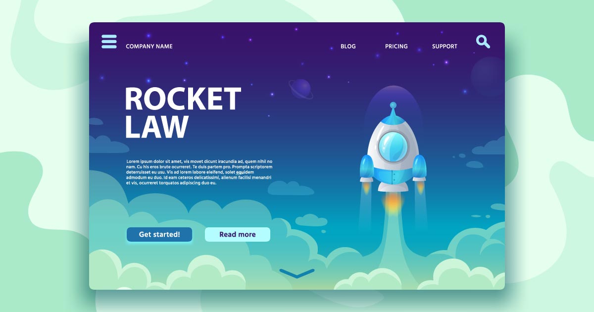 Rocket Law legal website